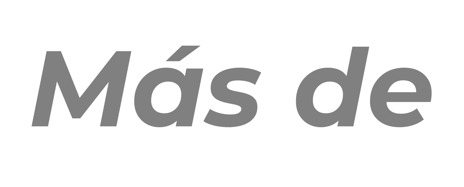 Más de